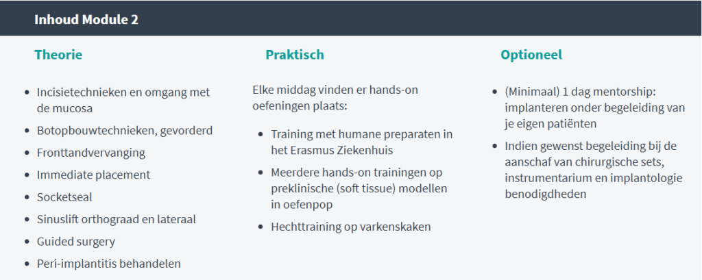 Module 2 vast en zeker